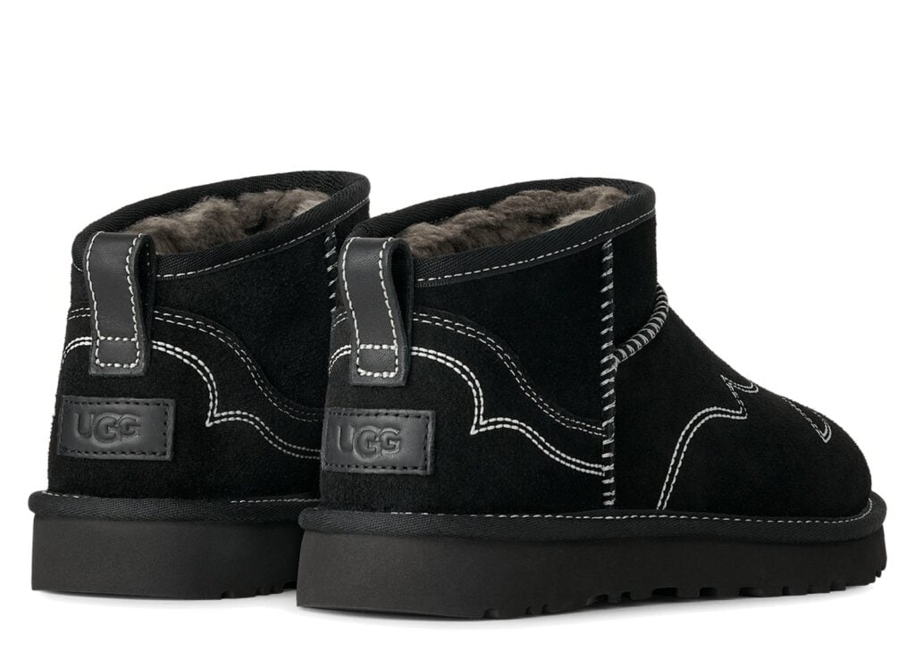 UGG Classic Ultra Mini Western Boot Black (W) 8