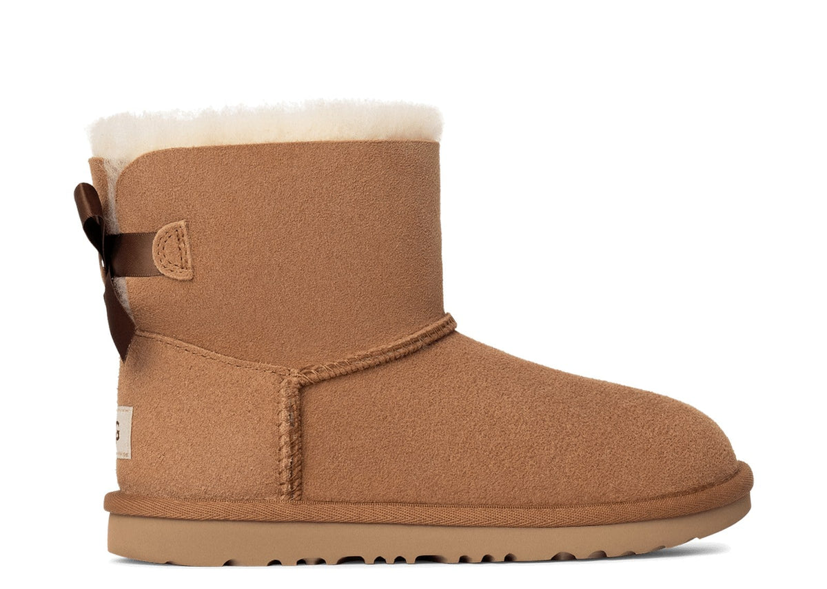 UGG Mini Bailey Bow II Boot Chestnut (GS)