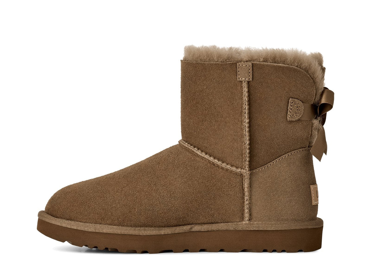 UGG Mini Bailey Bow II Boot Light Bronze (W) 2