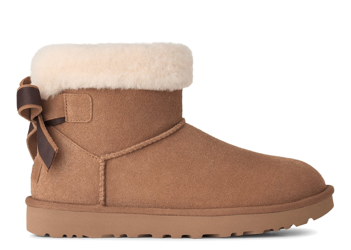 UGG Mini Bailey Dua Bow Boot Chestnut (W)
