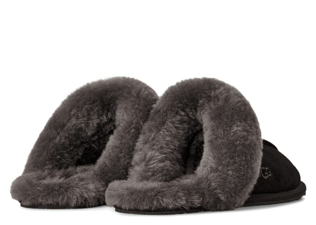 UGG Scuffette II Slipper Black Grey (W) 8