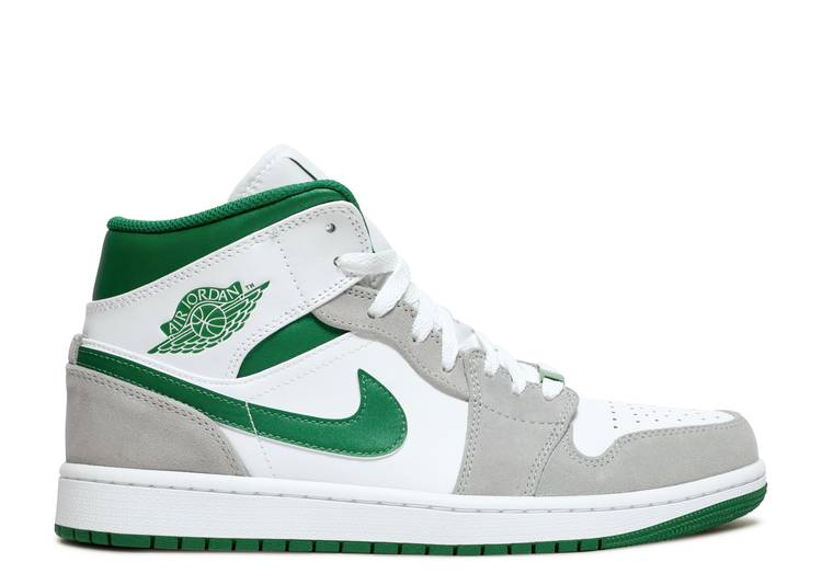 Air Jordan 1 Mid SE 'Grey Pine Green' denemezapt.myshopify.com Zaptila