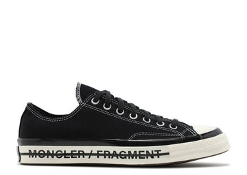 Fragment Design X Moncler X Chuck 70 Low 'Black'