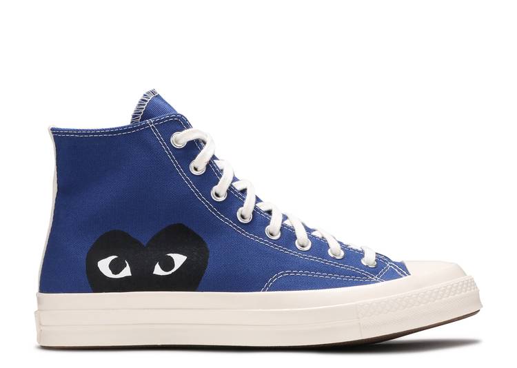 Comme Des Gar&ccedil;ons Play X Chuck 70 High 'Blue Quartz' denemezapt.myshopify.com Zaptila