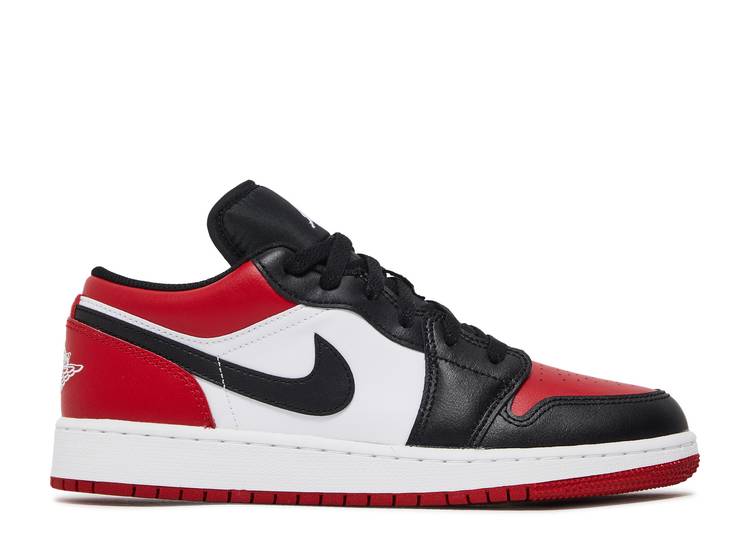 Air Jordan 1 Low GS 'Bred Toe' denemezapt.myshopify.com Zaptila