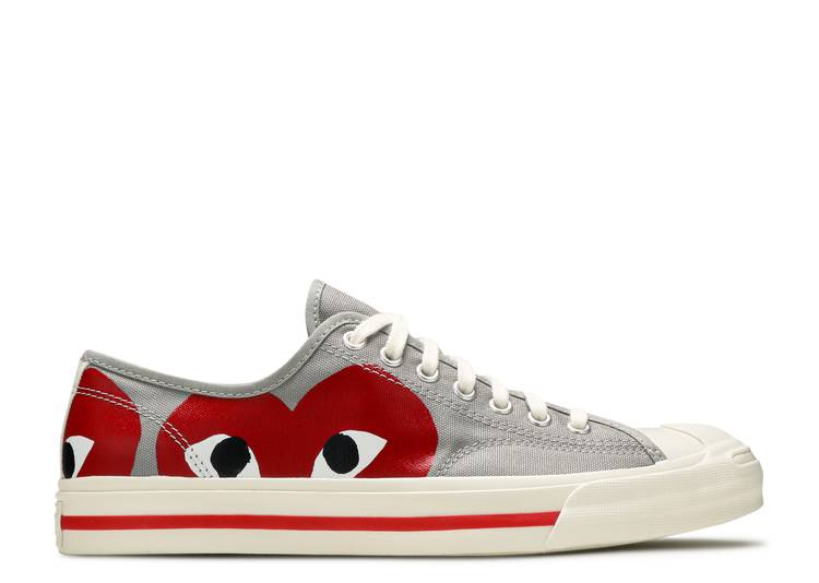 Comme Des Gar&ccedil;ons Play X Jack Purcell 'Drizzle Red' denemezapt.myshopify.com Zaptila