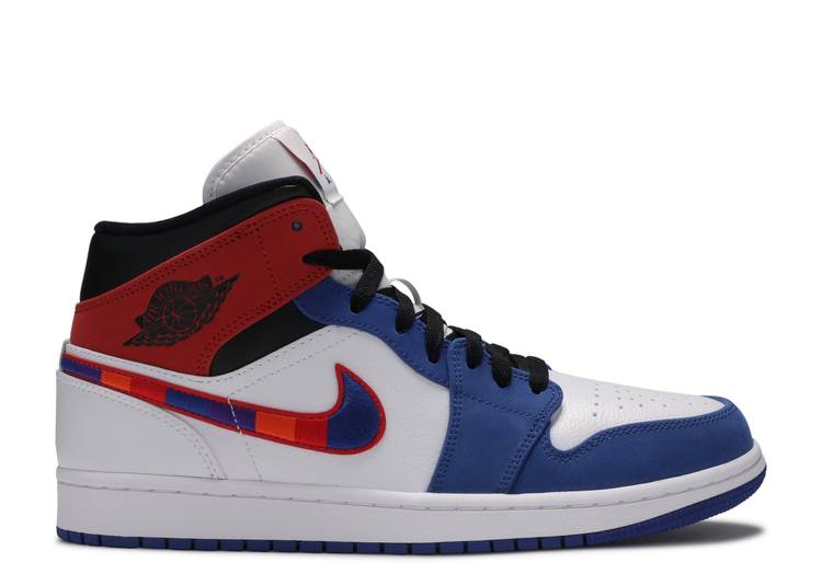 Air Jordan 1 Mid 'Multicolored Swoosh' denemezapt.myshopify.com Zaptila
