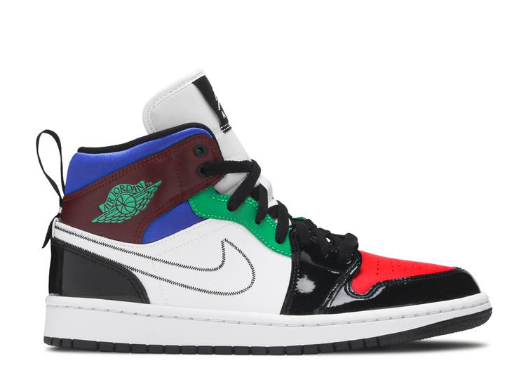 Wmns Air Jordan 1 Mid Se 'Multi-Color' denemezapt.myshopify.com Zaptila