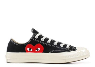 Comme Des Gar&ccedil;ons Play X Chuck 70 Low 'Black White' denemezapt.myshopify.com Zaptila