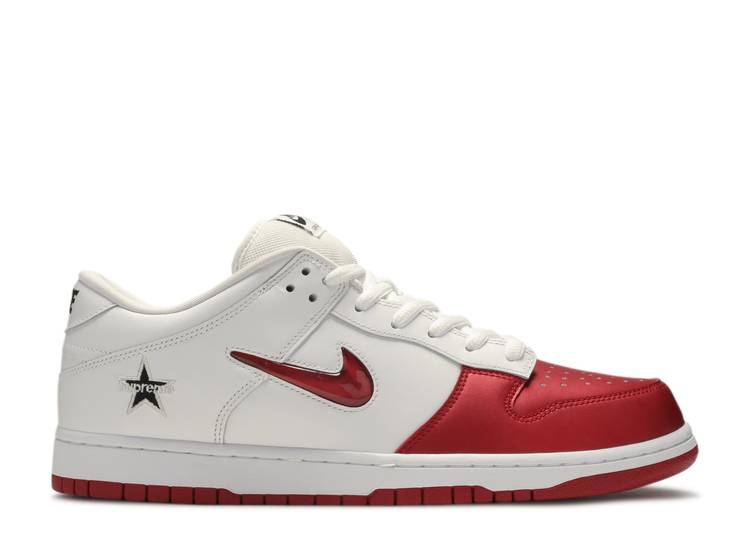 Supreme X Dunk SB Low 'Varsity Red' denemezapt.myshopify.com Zaptila