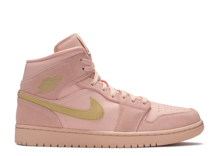 Air Jordan 1 Mid 'Coral Gold' denemezapt.myshopify.com Zaptila
