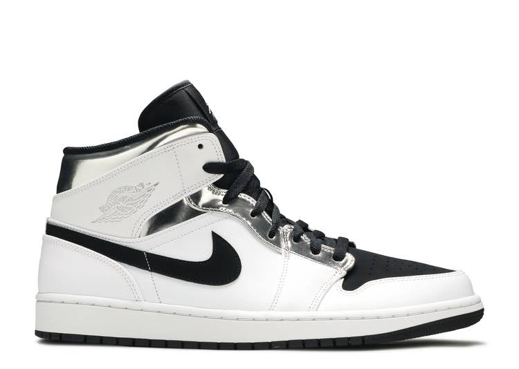 Air Jordan 1 Mid 'White Silver' denemezapt.myshopify.com Zaptila