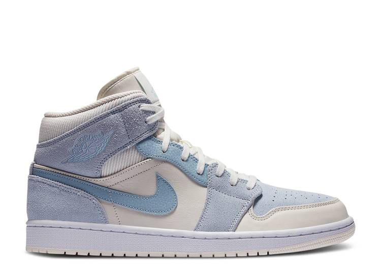 Air Jordan 1 Mid Se 'Sail Light Blue' denemezapt.myshopify.com Zaptila