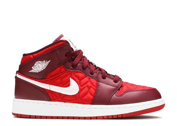 Air Jordan 1 Mid Se Gs 'Red Quilted' denemezapt.myshopify.com Zaptila