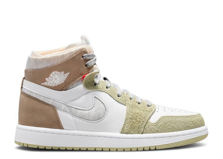 Wmns Air Jordan 1 High Zoom Comfort 'Olive Aura' denemezapt.myshopify.com Zaptila