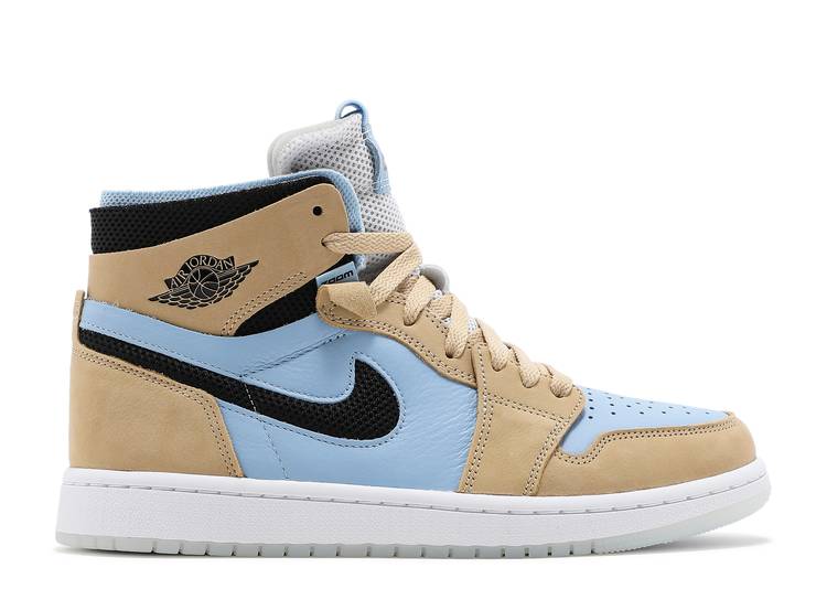 Wmns Air Jordan 1 High Zoom Comfort High 'Psychic Blue Sesame' denemezapt.myshopify.com Zaptila
