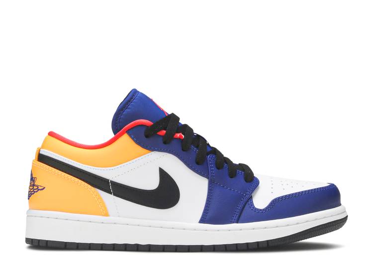 Air Jordan 1 Low 'White Deep Royal Blue' denemezapt.myshopify.com Zaptila