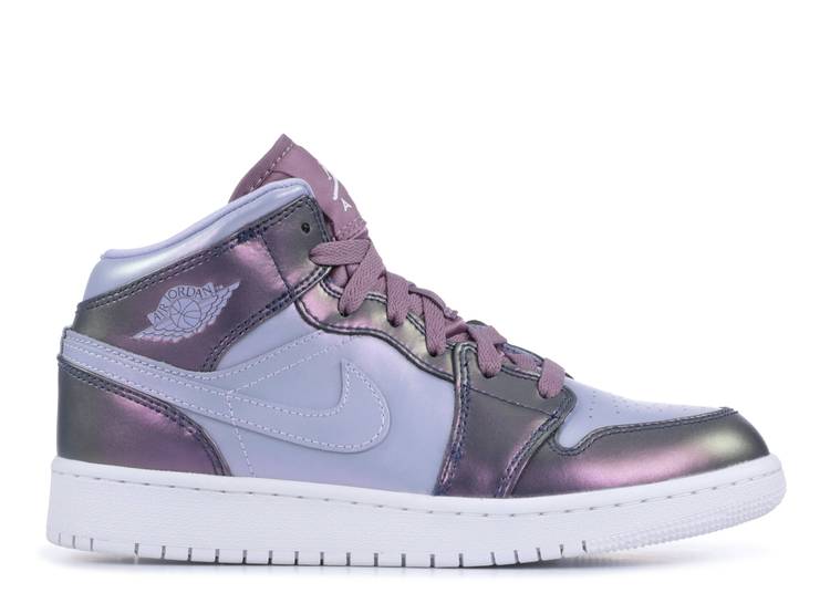Air Jordan 1 Mid Gs 'Metallic Purple' denemezapt.myshopify.com Zaptila
