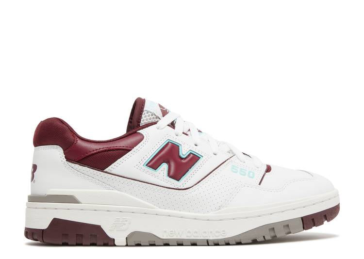 New Balance 550 'Burgundy Turquoise' denemezapt.myshopify.com Zaptila