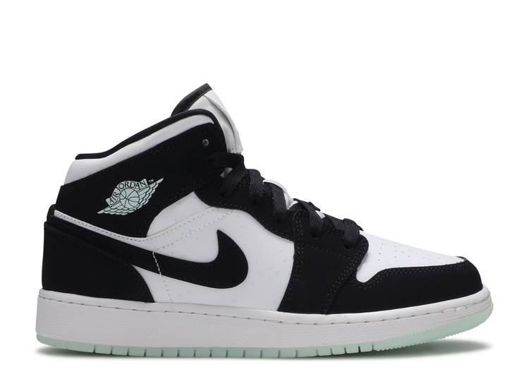Air Jordan 1 Mid Se Gs 'Glow In The Dark Panda' denemezapt.myshopify.com Zaptila
