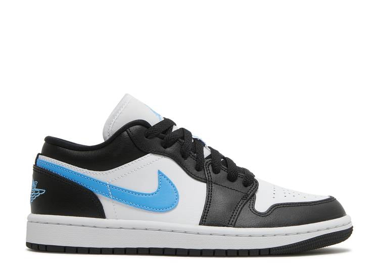 Wmns Air Jordan 1 Low 'Black University Blue' denemezapt.myshopify.com Zaptila