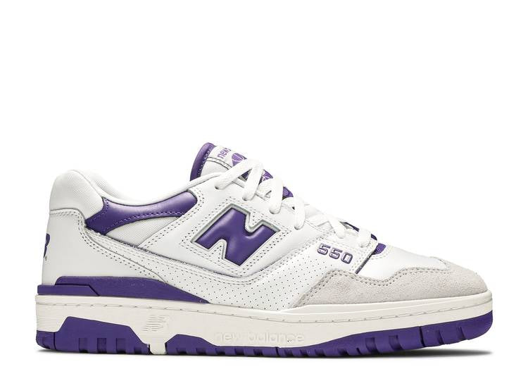 New Balance 550 'White Purple' denemezapt.myshopify.com Zaptila