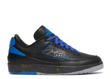 Off-White X Air Jordan 2 Retro Low Sp 'Black Varsity Royal' denemezapt.myshopify.com Zaptila