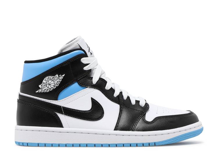 Wmns Air Jordan 1 Mid 'University Blue' denemezapt.myshopify.com Zaptila