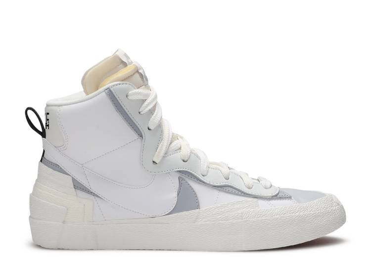 Sacai x Blazer Mid 'White Grey' denemezapt.myshopify.com Zaptila