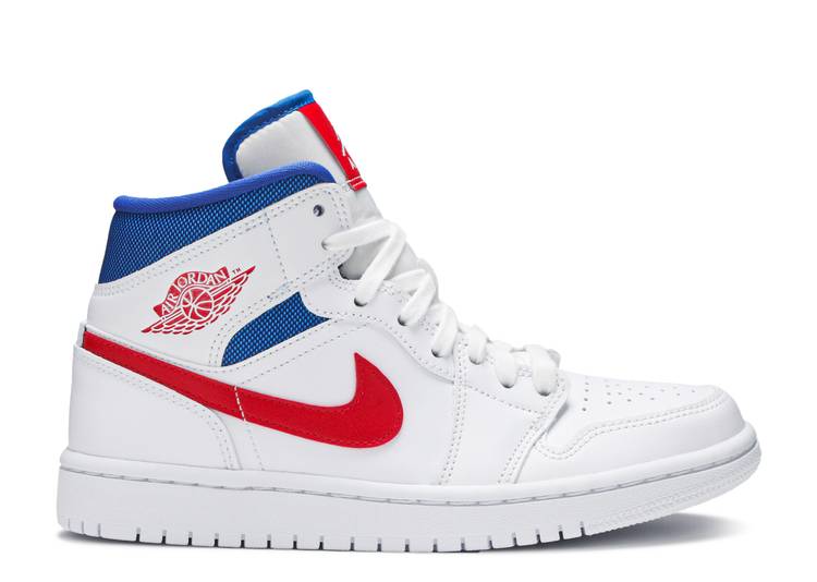 Wmns Air Jordan 1 Mid 'Usa' denemezapt.myshopify.com Zaptila