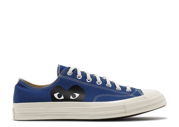 Comme Des Gar&ccedil;ons Play X Chuck 70 Low 'Blue Quartz' denemezapt.myshopify.com Zaptila