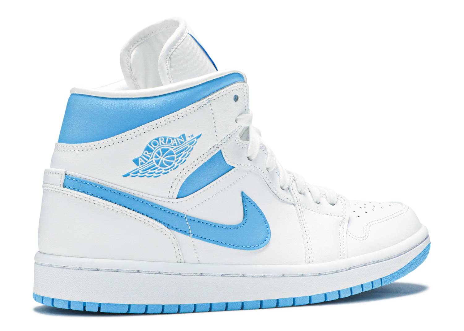 Wmns Air Jordan 1 Mid 'Unc' denemezapt.myshopify.com Zaptila