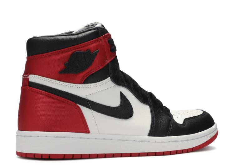 Wmns Air Jordan 1 Retro High 'Satin Black Toe' denemezapt.myshopify.com Zaptila