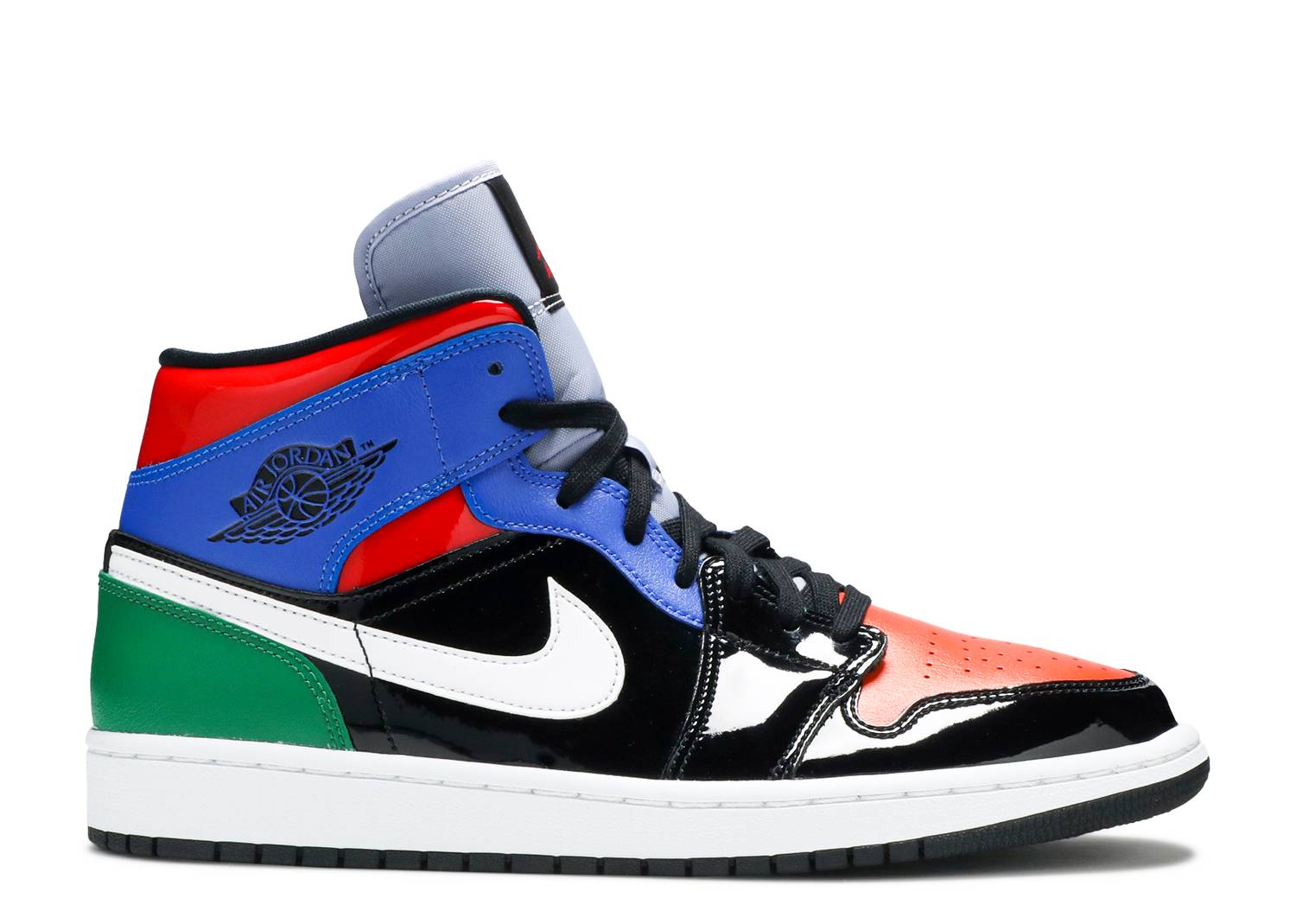 Wmns Air Jordan 1 Mid SE 'Multi Patent' denemezapt.myshopify.com Zaptila