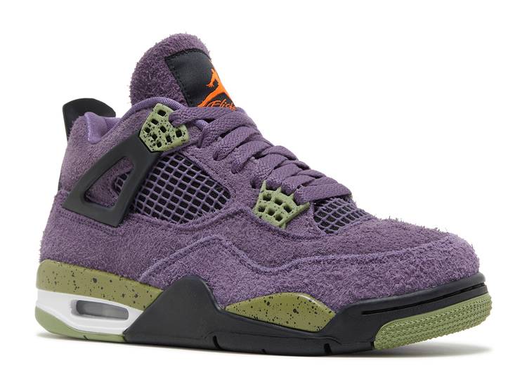 Wmns Air Jordan 4 Retro 'Canyon Purple' denemezapt.myshopify.com Zaptila
