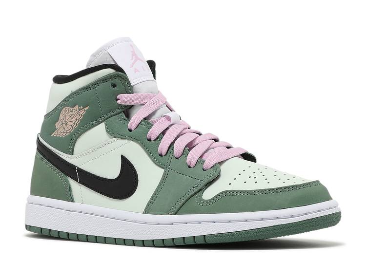 Wmns Air Jordan 1 Mid SE 'Dutch Green' denemezapt.myshopify.com Zaptila