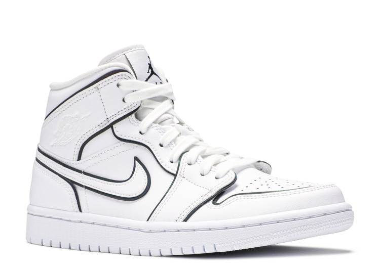 Wmns Air Jordan 1 Mid SE 'Iridescent Trim' denemezapt.myshopify.com Zaptila