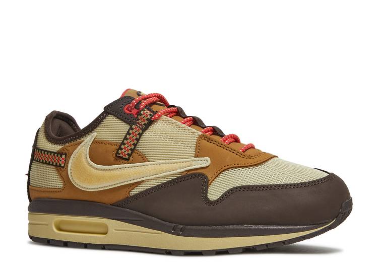 Travis Scott X Air Max 1 'Baroque Brown' denemezapt.myshopify.com Zaptila