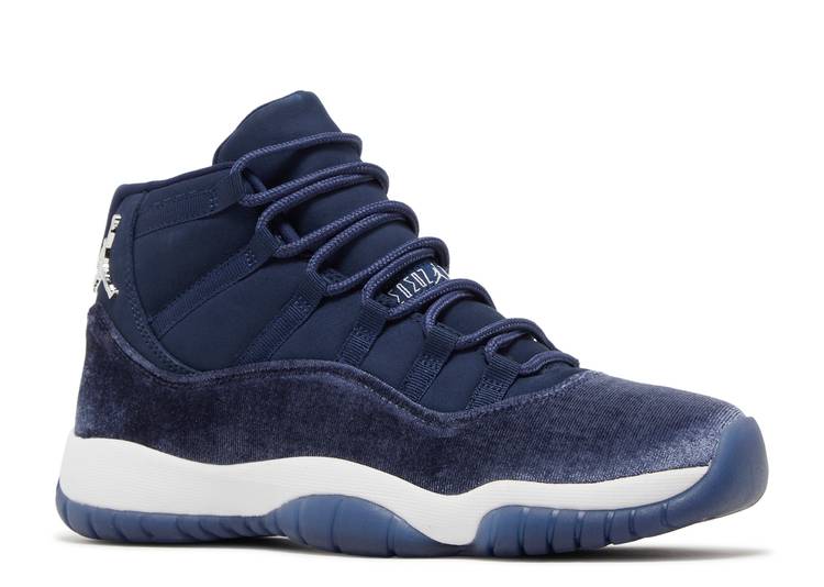 Wmns Air Jordan 11 Retro 'Midnight Navy Velvet' denemezapt.myshopify.com Zaptila