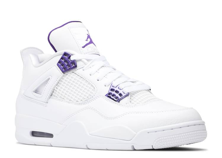 Air Jordan 4 Retro 'Purple Metallic' denemezapt.myshopify.com Zaptila