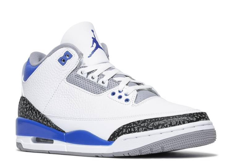 Air Jordan 3 Retro 'Racer Blue' denemezapt.myshopify.com Zaptila