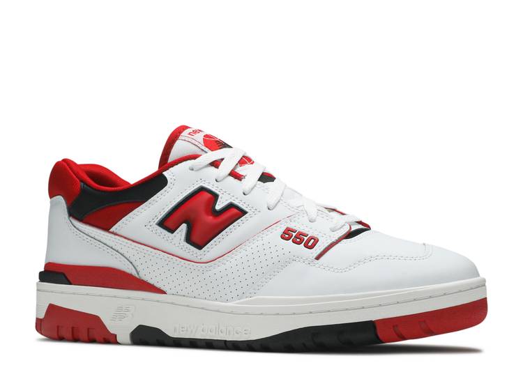 New Balance 550 'White Team Red' denemezapt.myshopify.com Zaptila