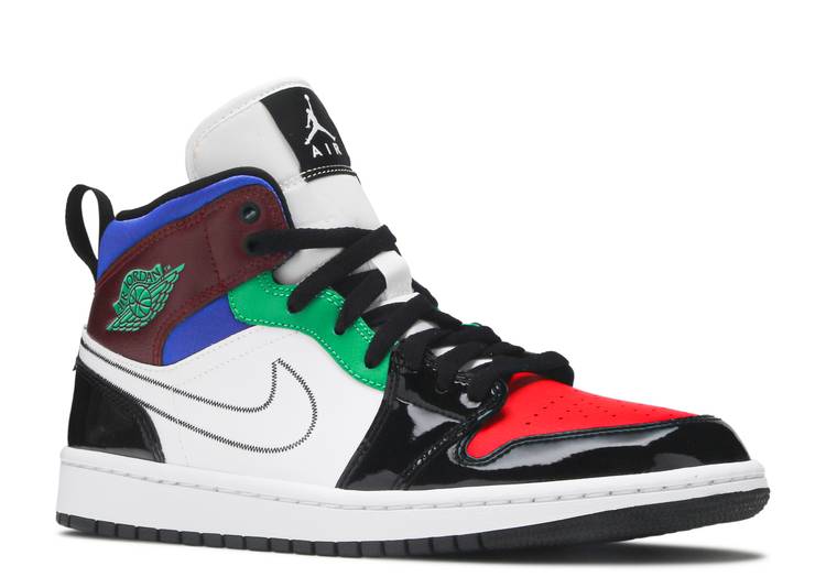 Wmns Air Jordan 1 Mid Se 'Multi-Color' denemezapt.myshopify.com Zaptila
