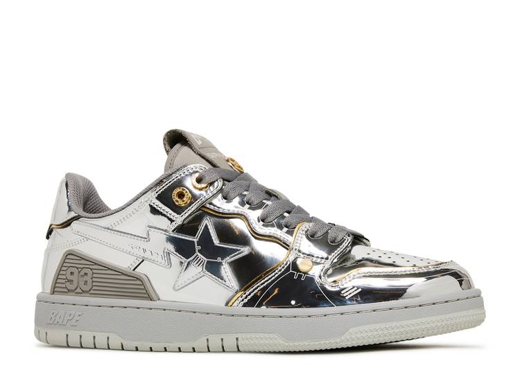 Hajime Sorayama X SK8 Sta 'Silver' denemezapt.myshopify.com Zaptila