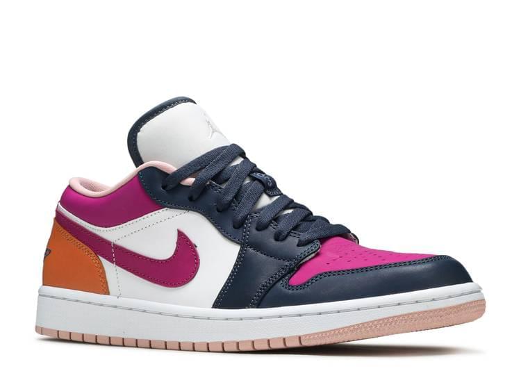 Air Jordan 1 Low 'Mismatched - Purple Magenta' denemezapt.myshopify.com Zaptila