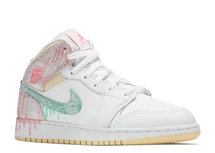 Air Jordan 1 Mid SE 'Paint Drip' denemezapt.myshopify.com Zaptila