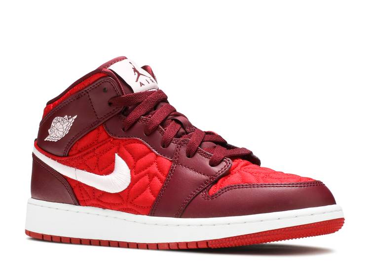 Air Jordan 1 Mid Se Gs 'Red Quilted' denemezapt.myshopify.com Zaptila