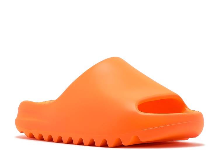 Yeezy Slides 'Enflame Orange' denemezapt.myshopify.com Zaptila