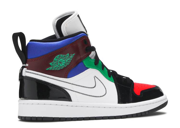 Wmns Air Jordan 1 Mid Se 'Multi-Color' denemezapt.myshopify.com Zaptila