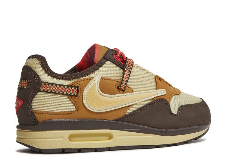 Travis Scott X Air Max 1 'Baroque Brown' denemezapt.myshopify.com Zaptila